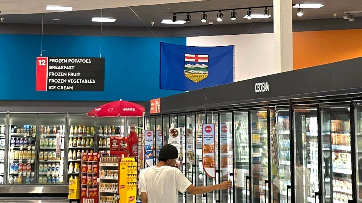 Having made Alberta’s blue flag a symbol of separatism, separatists are furious some folks see it as a symbol of separatism! 