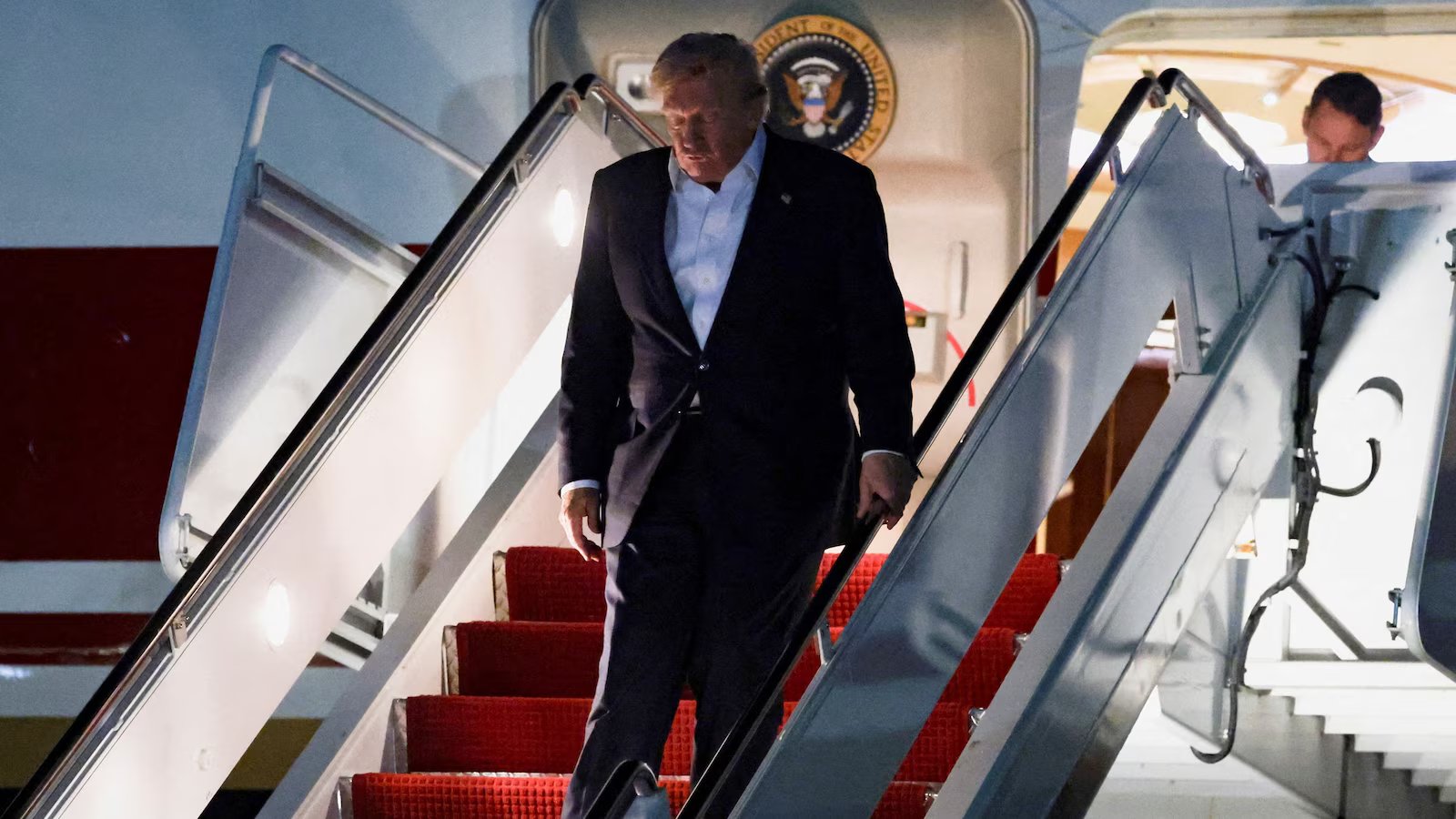 US intel officials assessed threat to Trump was not credible ahead of Air Force One switch: Sources