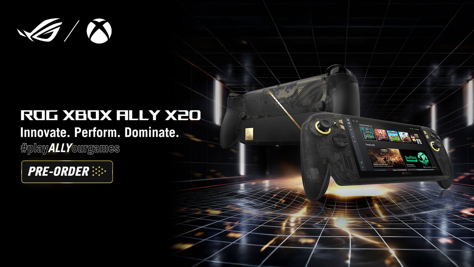 Preorder the ROG XBOX Ally X20 Starting Today