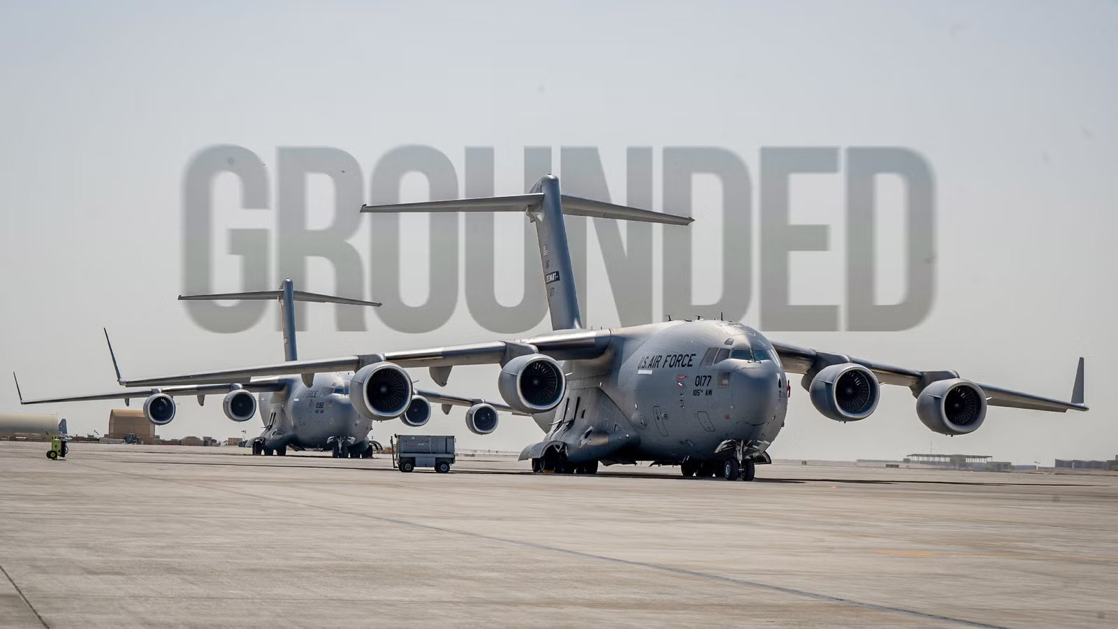 A Storm Grounded This C-17 For 17 Months Because No Supplier Would Build 1 Panel