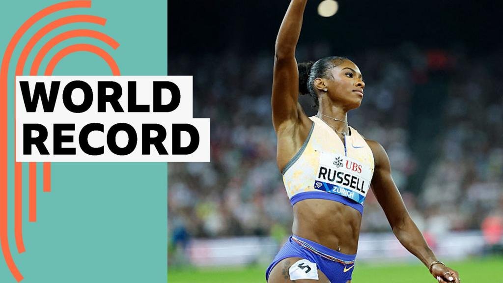 Second world record of the night in Zurich goes to Russell in the 100m hurdles
