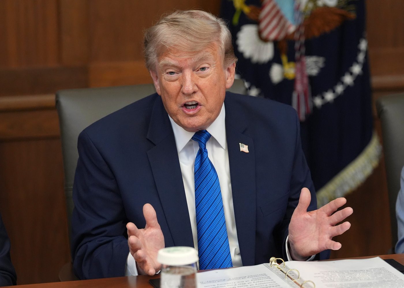 Trump bank accounts were closed due to concerns over possible money laundering, Capital One says