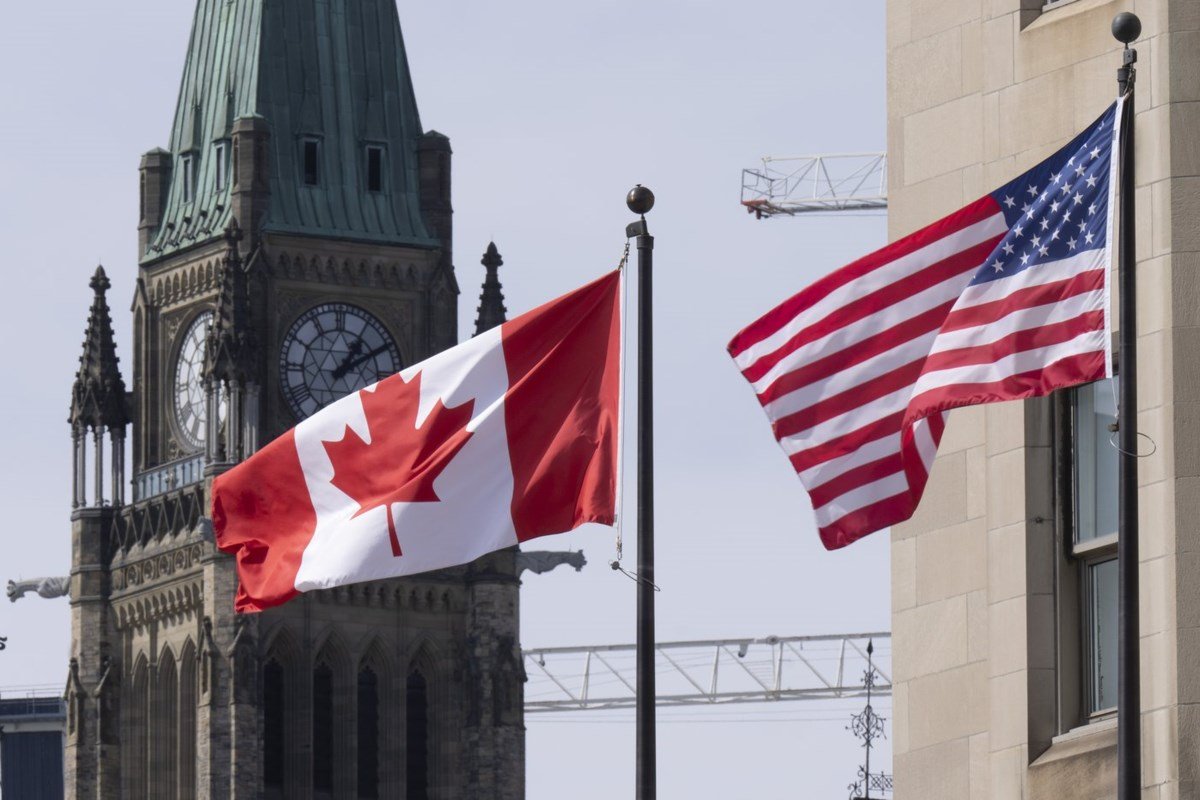 Canada-U.S. trade down almost $2 billion since early 2024