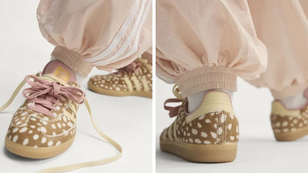 Adidas Gives the Samba a New Look With Deer Print Pony Hair
