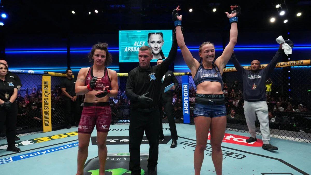 Dana White’s Contender Series 2026 Week 3 results: Alex Apodaca scores massive upset of Bella Mir