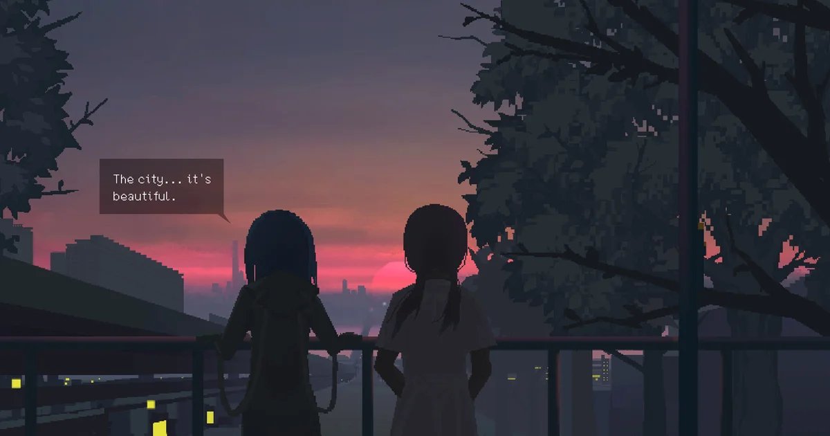 Repair sick robots and contemplate the role of healthcare providers in the deeply textured, pixel art, cyberpunk visual novel All Our Broken Parts