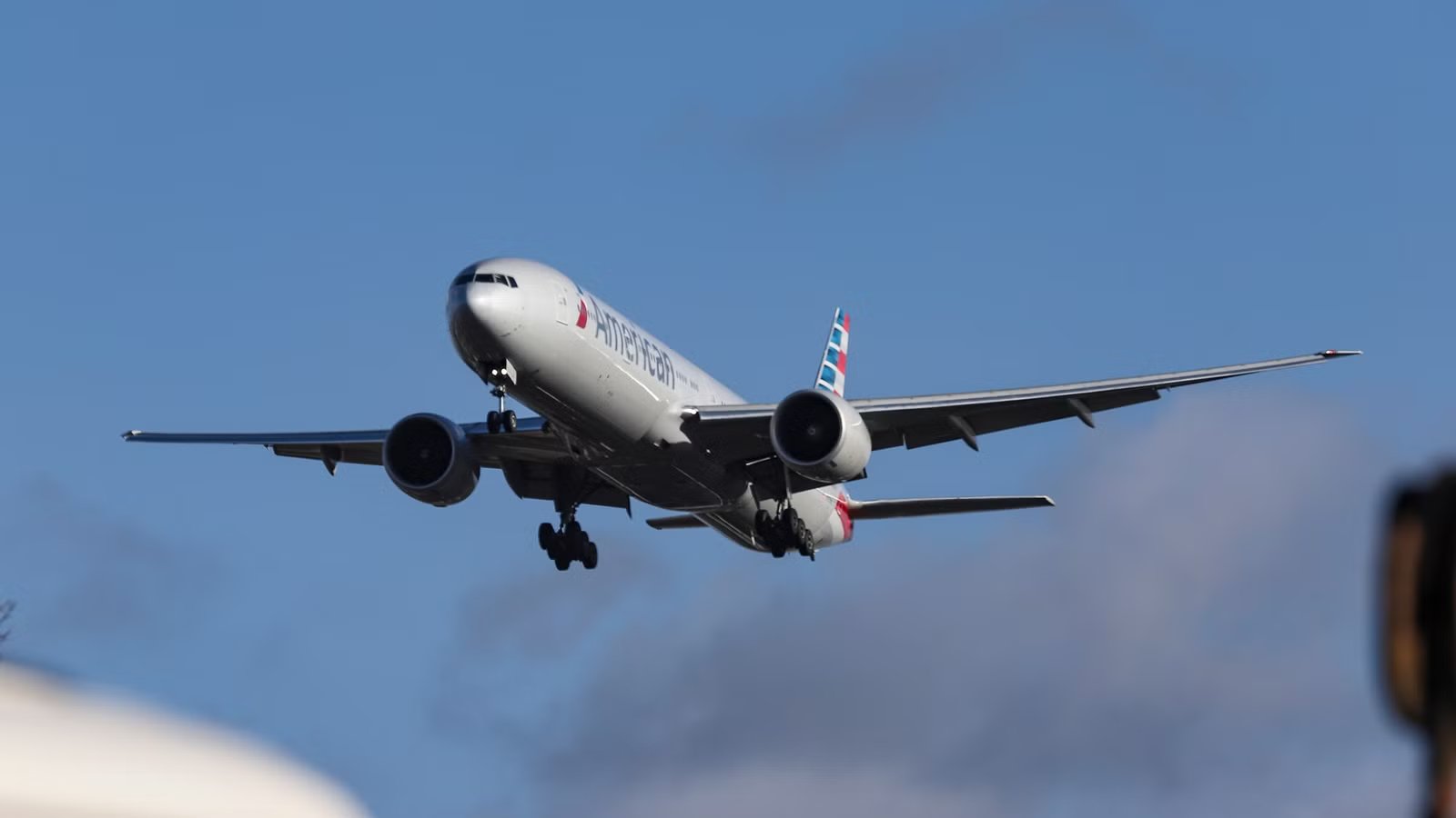 American Airlines Ferries 1st Boeing 777-300ER Back To DFW After 8-Month Retrofit In Hong Kong