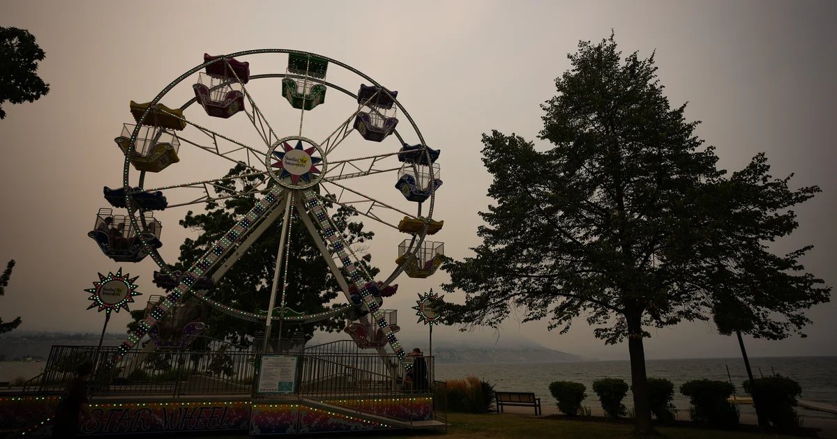 Wildfires raging in western U.S., Canada amid severe drought force thousands to evacuate