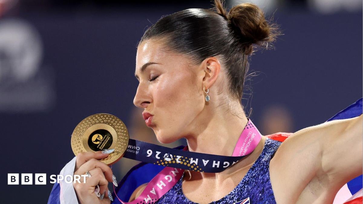 European Athletics Championships 2026: Amy Hunt wins 200m gold as Dina Asher-Smith claims silver
