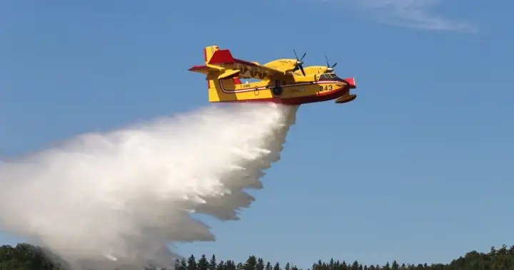 Lightning sparked dozens of wildfires in Quebec in July – Montreal