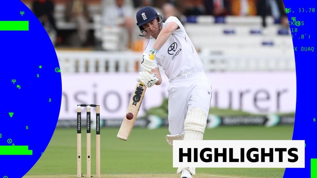 England v Pakistan, Second Test, day three Lord’s – highlights