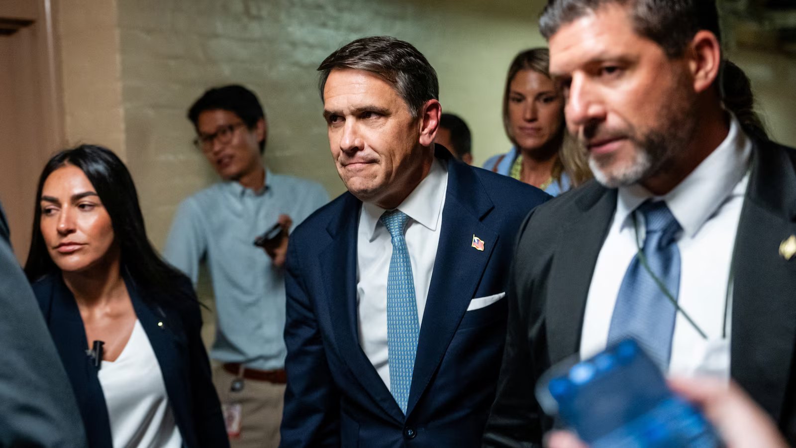 Blanche meets with 2 key Republican senators ahead of confirmation vote
