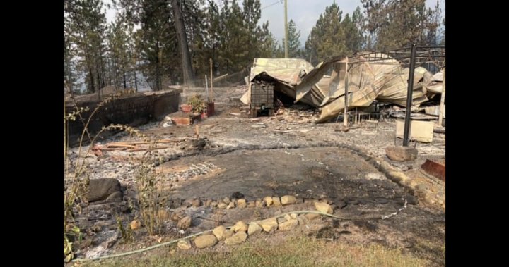 Okanagan resident says flames were surrounding their house as they fled