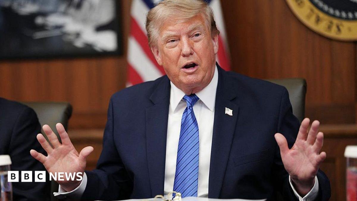 Trump denies US munitions shortage and said he’d seek to jail ‘leakers’