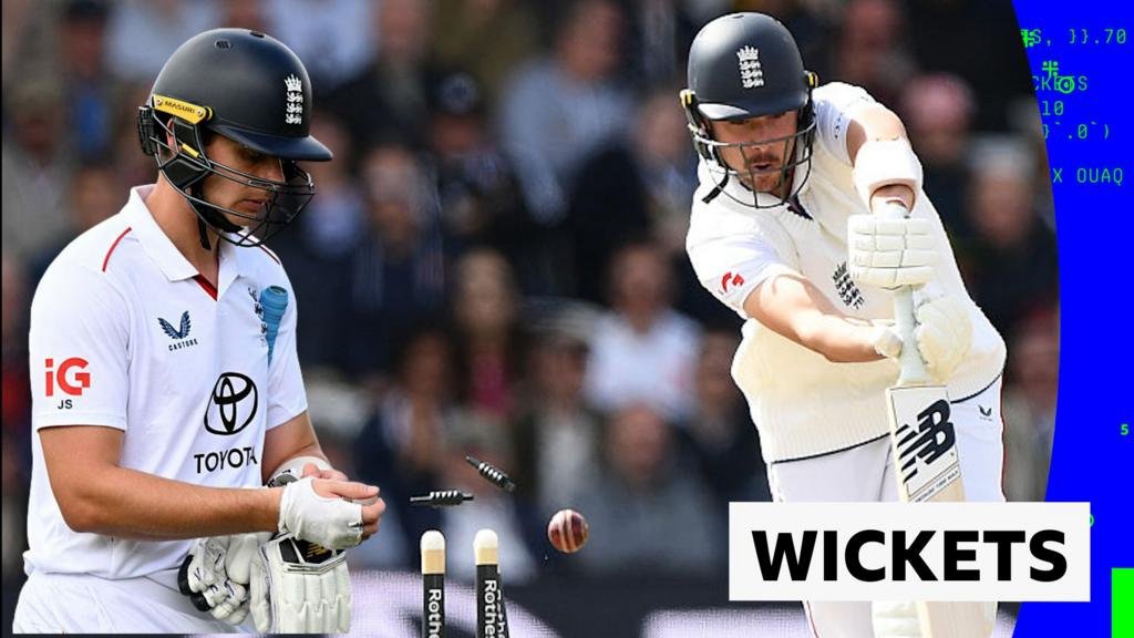 England v Pakistan First Test: Jamie Smith and Josh Tongue depart as England bowled out for 409