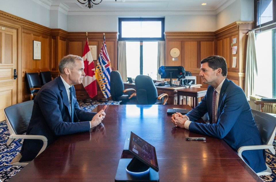 Rob Shaw: Eby backs Carney, warns against B.C. bearing brunt of tariffs