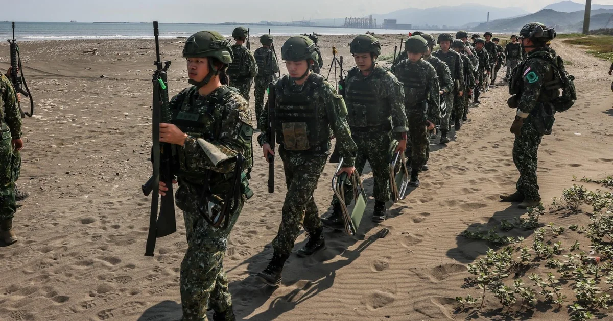 Taiwan practices war games as it fears increasing Chinese aggression, questions Trump's support