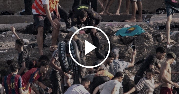 Migration Surge on the Spain-Morocco Border