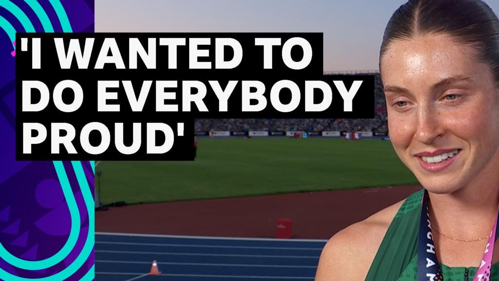 European Athletics Championship: Ireland’s Kate O’Connor speaks after winning heptathlon gold
