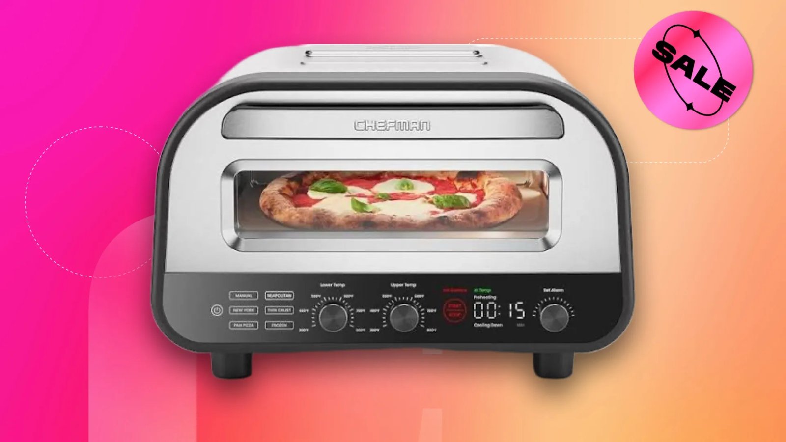 My Weekend Menu? Homemade Pizza, Thanks to 60% Off This Chefman Oven