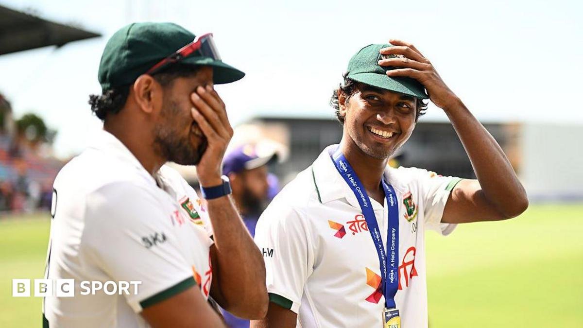Australia v Bangladesh: Mehidy Hasan Miraz inspires visitors to historic first Test win in Australia