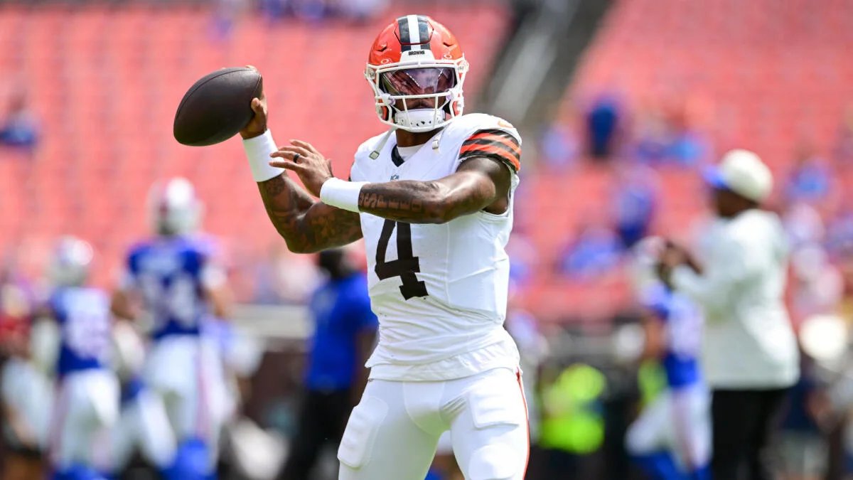 Browns name Deshaun Watson starting QB over Shedeur Sanders