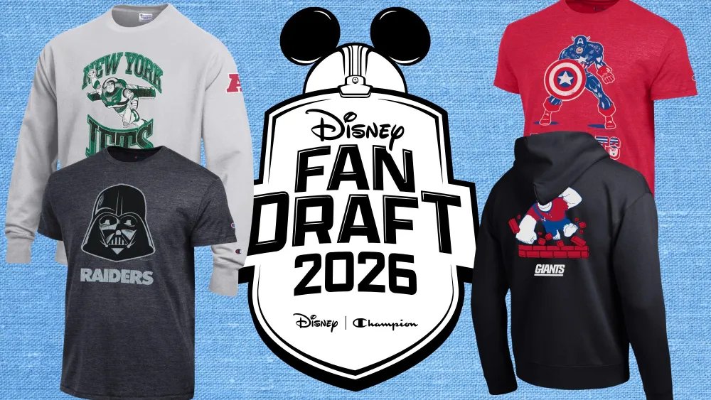 Disney Debuts NFL Apparel Collection With Champion: Where to Buy, Info