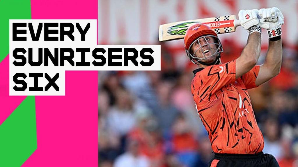 The Hundred: SunRisers Leeds vs London Spirit – Every six from SunRisers’ record innings