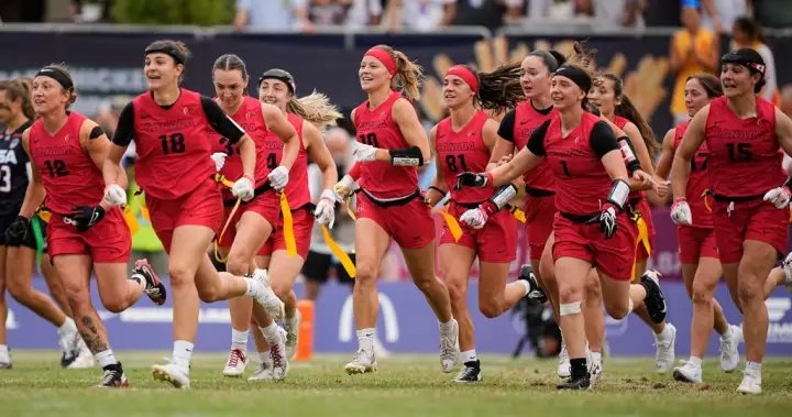 Canadian women, men’s flag football teams book 2028 Olympic tickets – National