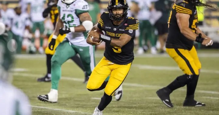 Wheatfall, Ford help Tiger-Cats beat Roughriders