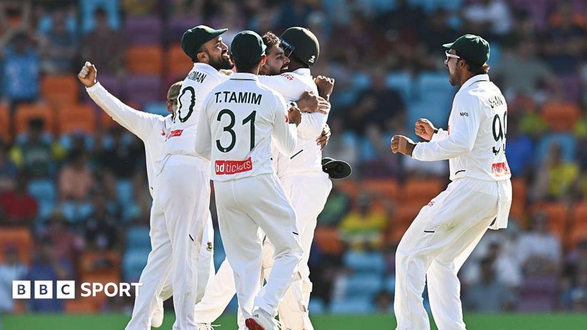 Australia v Bangladesh: Visitors move closer to historic win after Steve Smith wicket