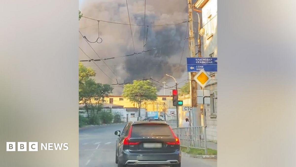 Major Russian grain export terminals hit in Ukraine Black Sea port attack