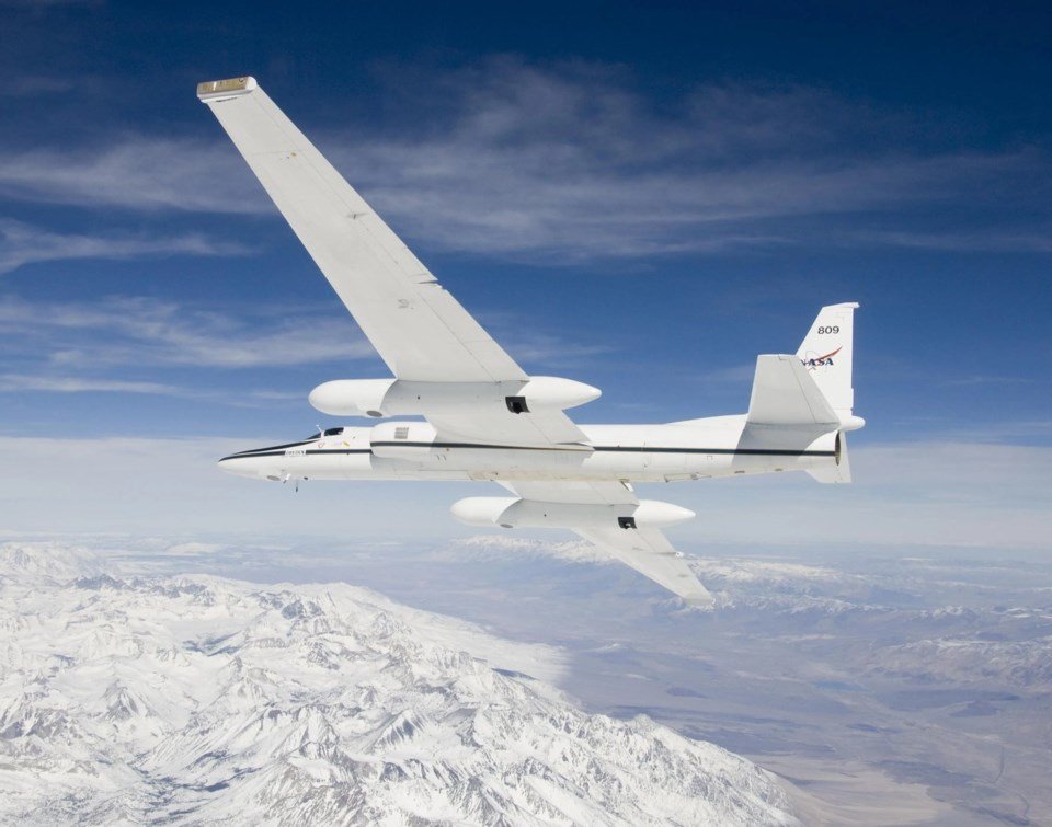 NASA aircraft flies high over B.C. wildfires to study pyrocumulonimbus clouds