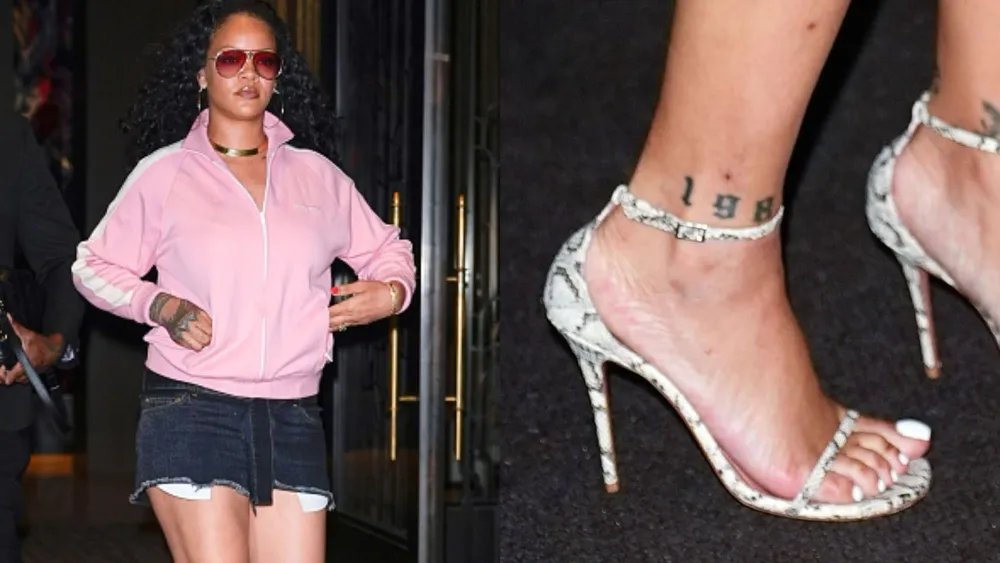 Rihanna Has Family Outing in Snakeskin Sandal Heels With A$AP Rocky