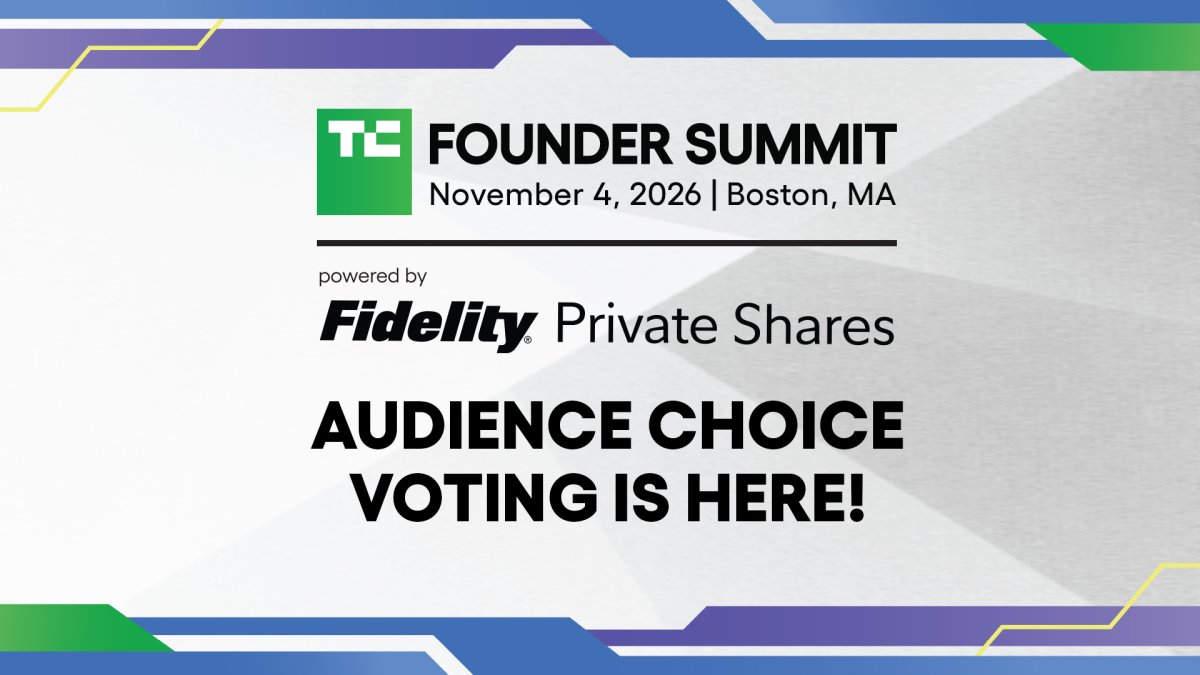 Your vote matters! Decide which Audience Choice sessions will make it to TechCrunch Founder Summit 