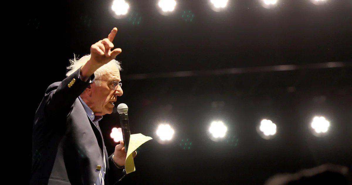 Sen. Bernie Sanders calls on Democratic leaders to end “corrupt system” of super PAC donations