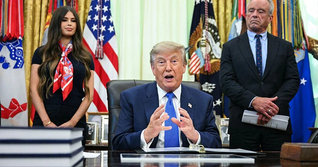 Watch Live: Trump signing order on childhood vaccination recommendations, citing autism