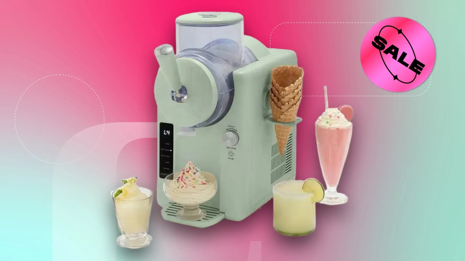50% Off? This GreenPan Frost Ice Cream Maker Deal Is My Sweet Fix