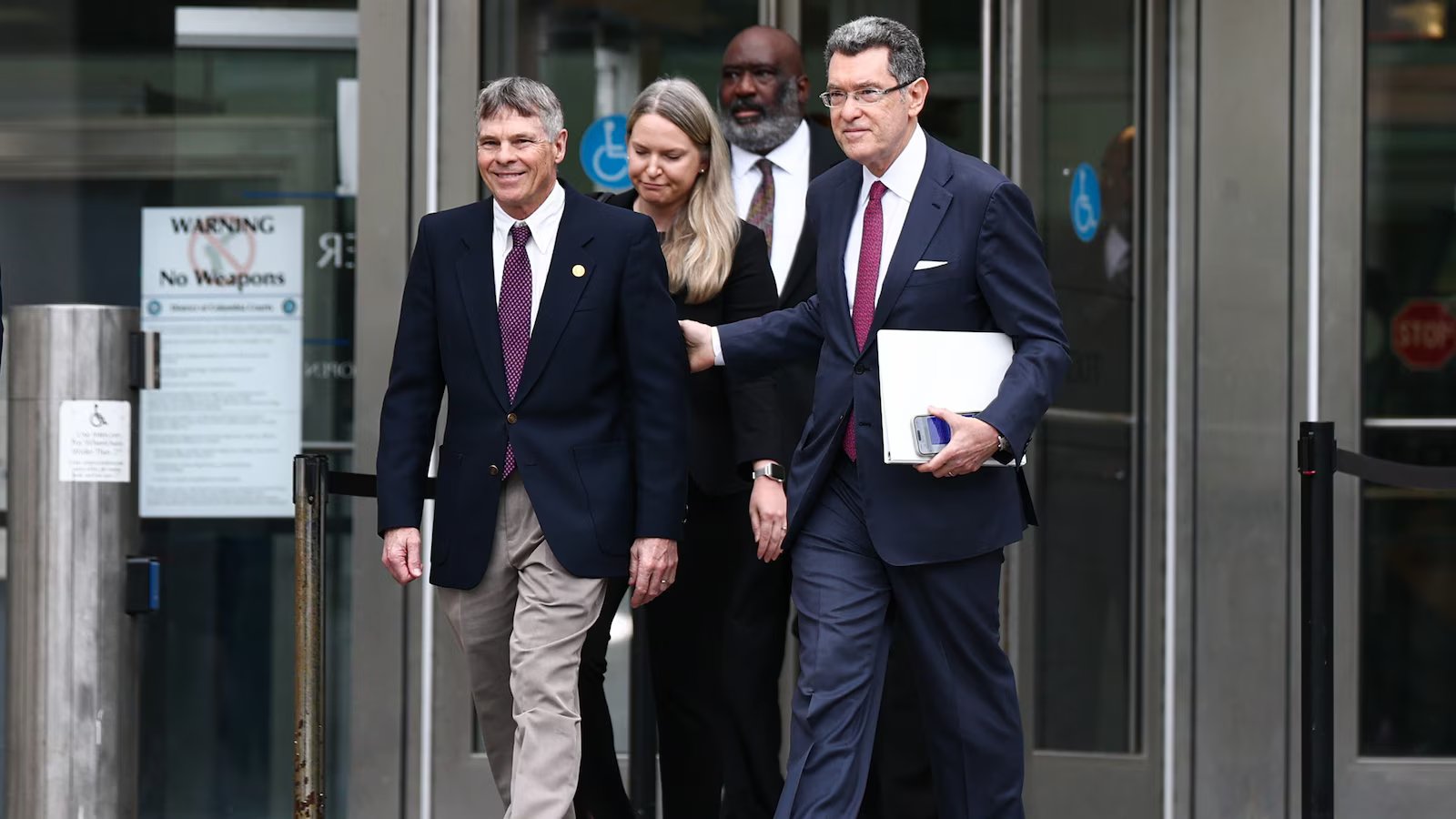 Former Olympian David Hearn’s lawyers say Trump pushing ‘false version’ of Reflecting Pool case