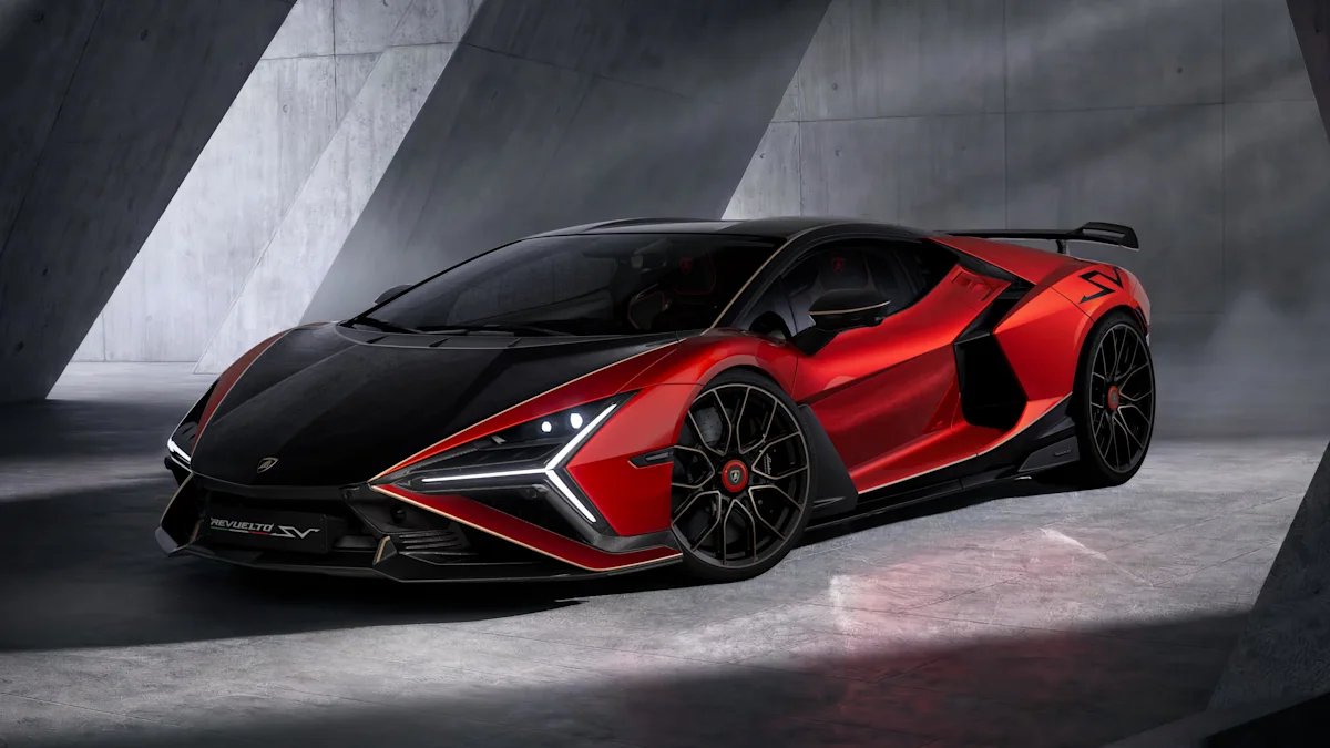 Lamborghini’s pricey Revuelto SV supercar debuts at Monterey with scarcity as its strategy, CEO says