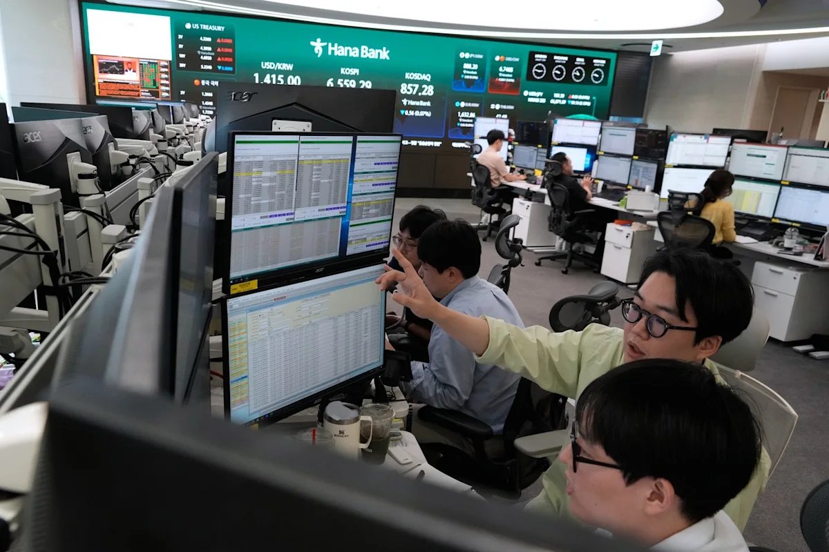 Shares are mostly higher in Asia, with Kospi up 4%, while oil prices gain