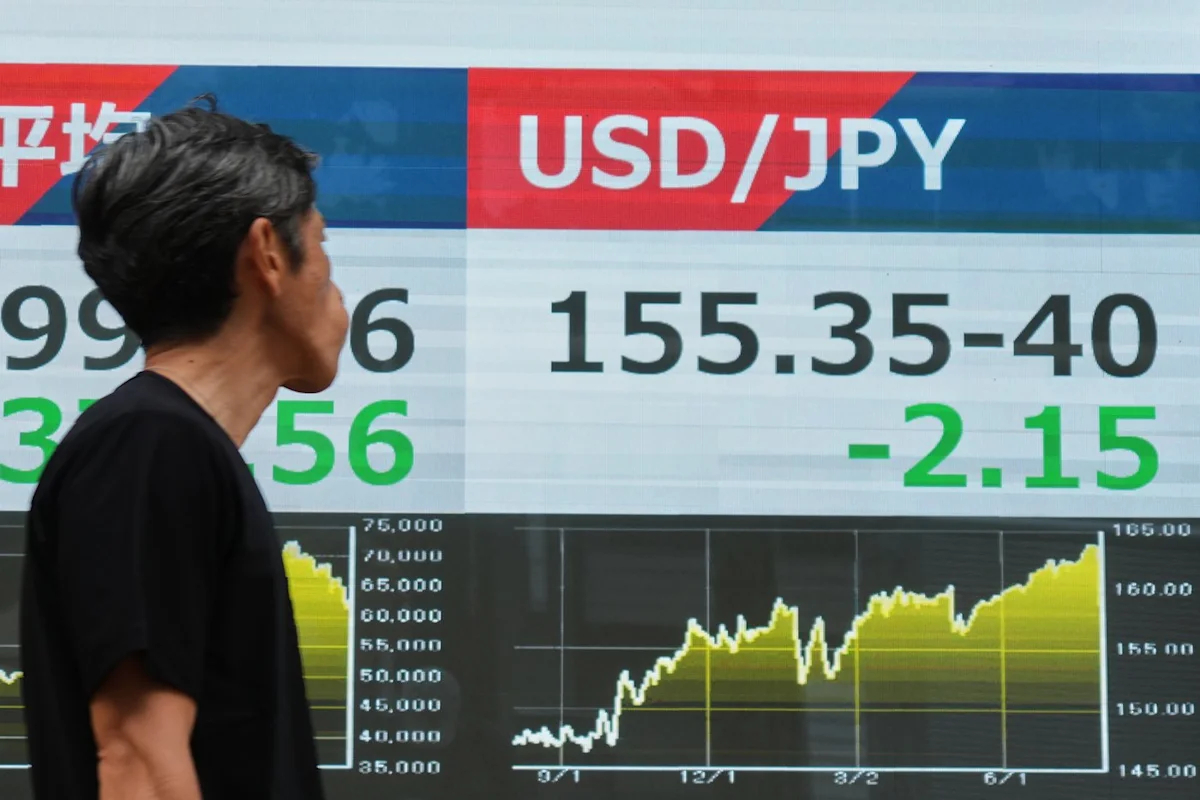US dollar weakens sharply against the Japanese yen after market interventions