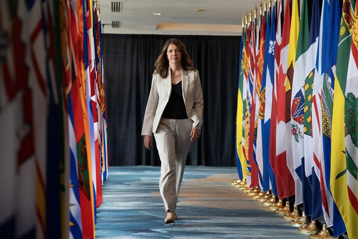 Alberta’s Smith bucks NDP call to cancel separation vote amid Canada-U.S. trade war