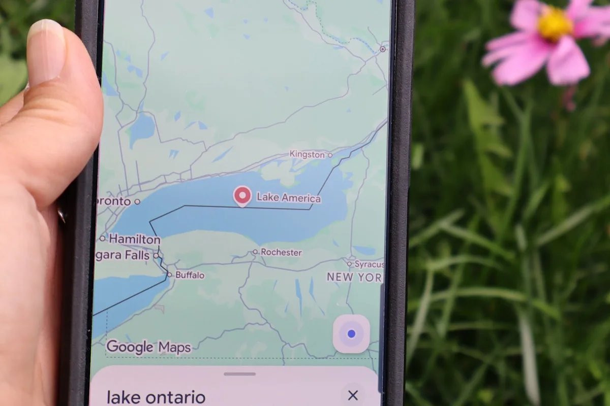Lake Ontario now called Lake America on Google Maps for US users after Trump ordered name change