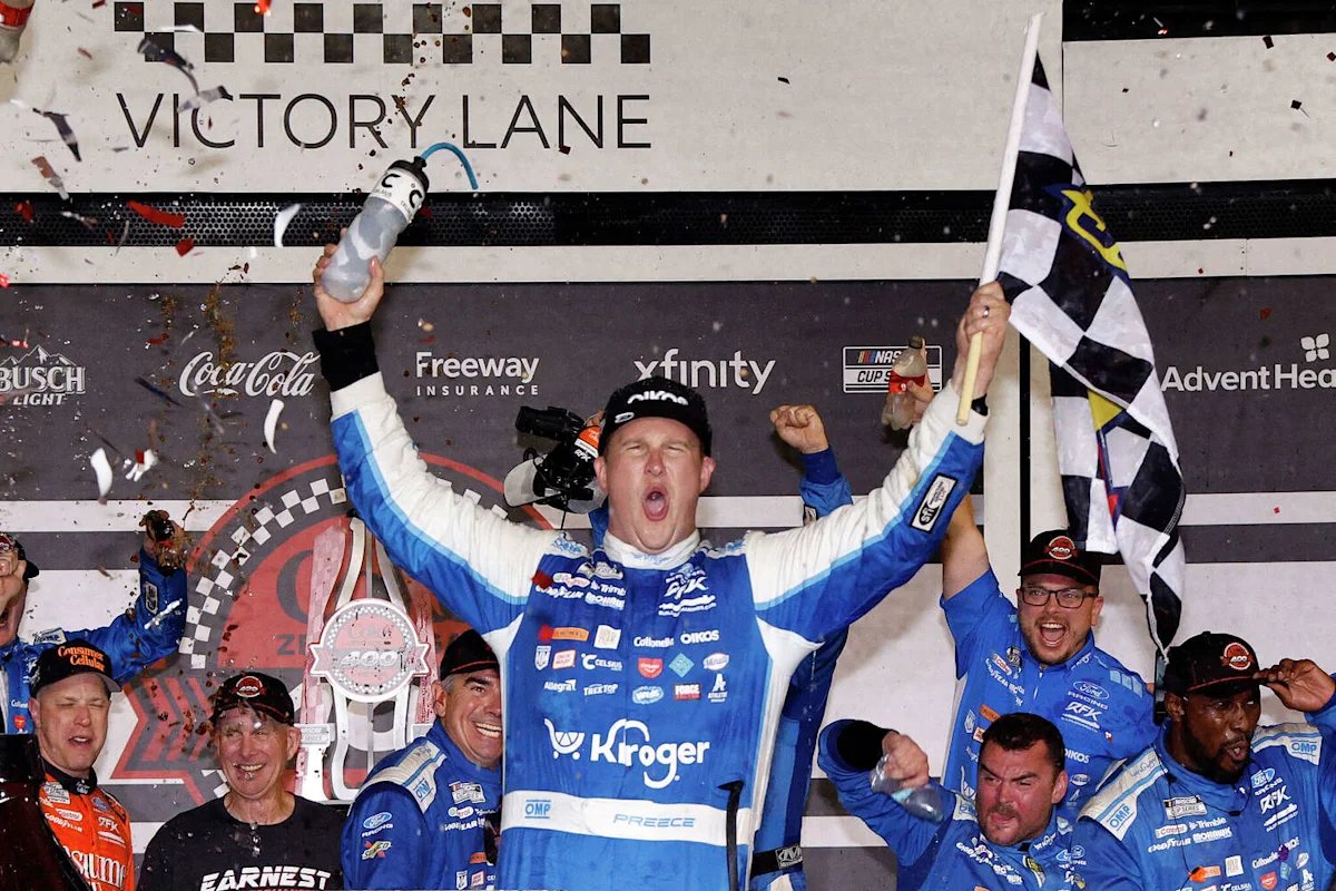 CT’s Ryan Preece triumphs at Daytona, secures final NASCAR Cup Series playoff spot