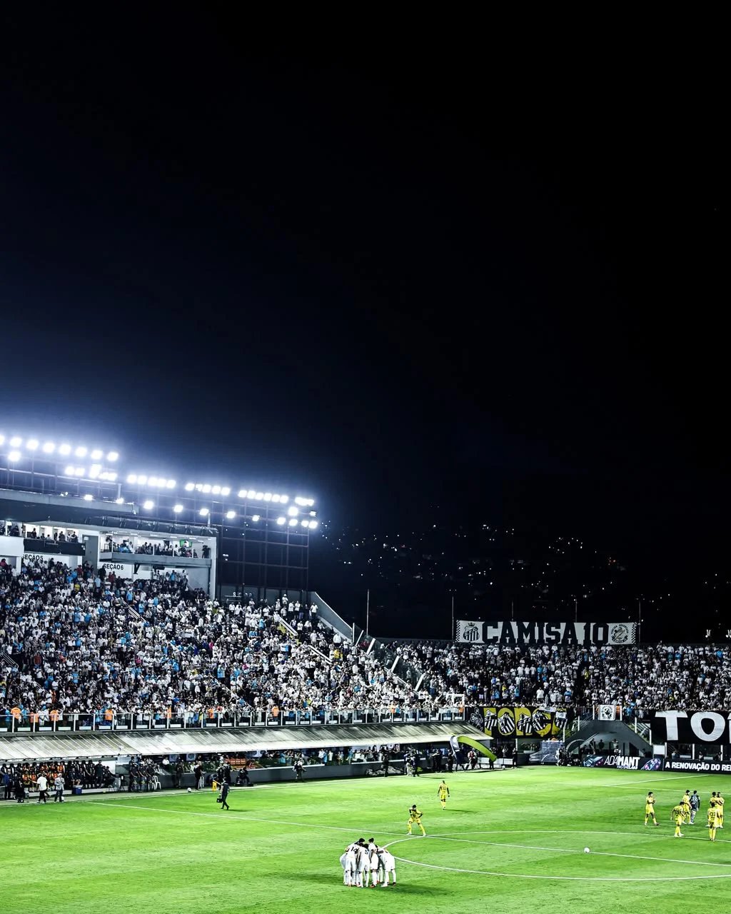At Vila Belmiro, Santos FC held 1-1 by Mirassol