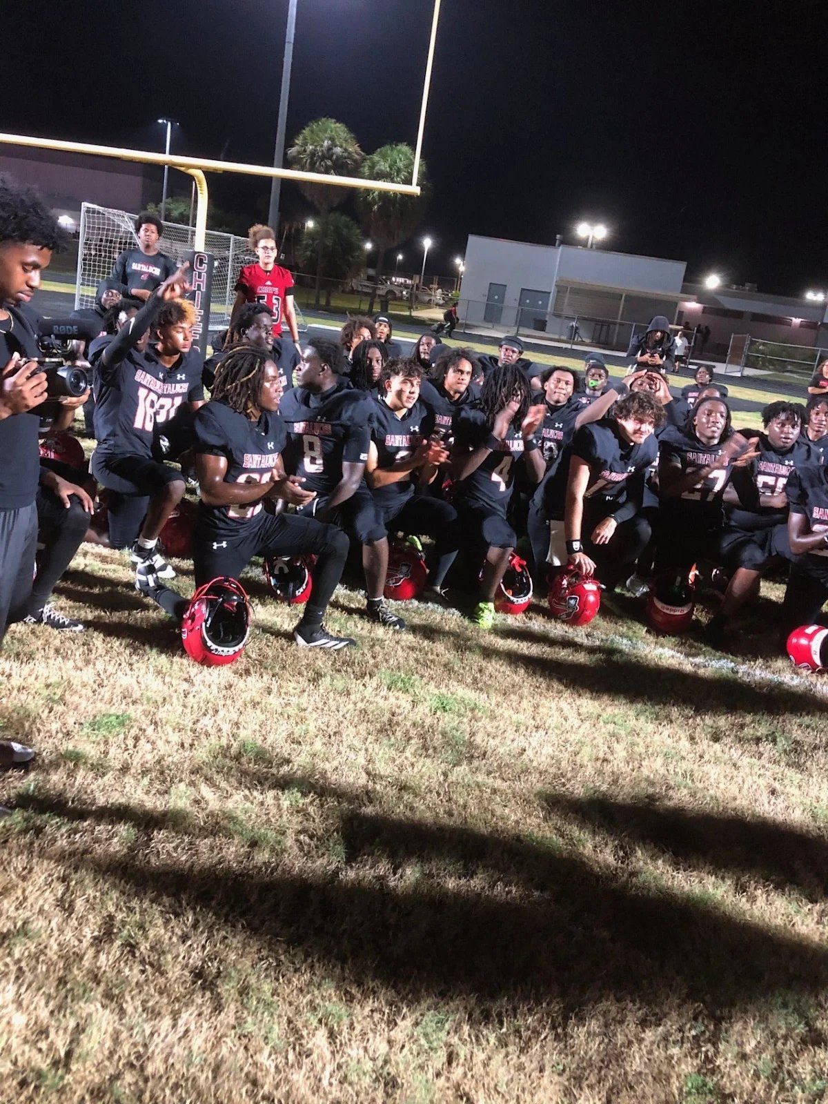 Santaluces football blanks Boynton Beach in interim coach’s debut