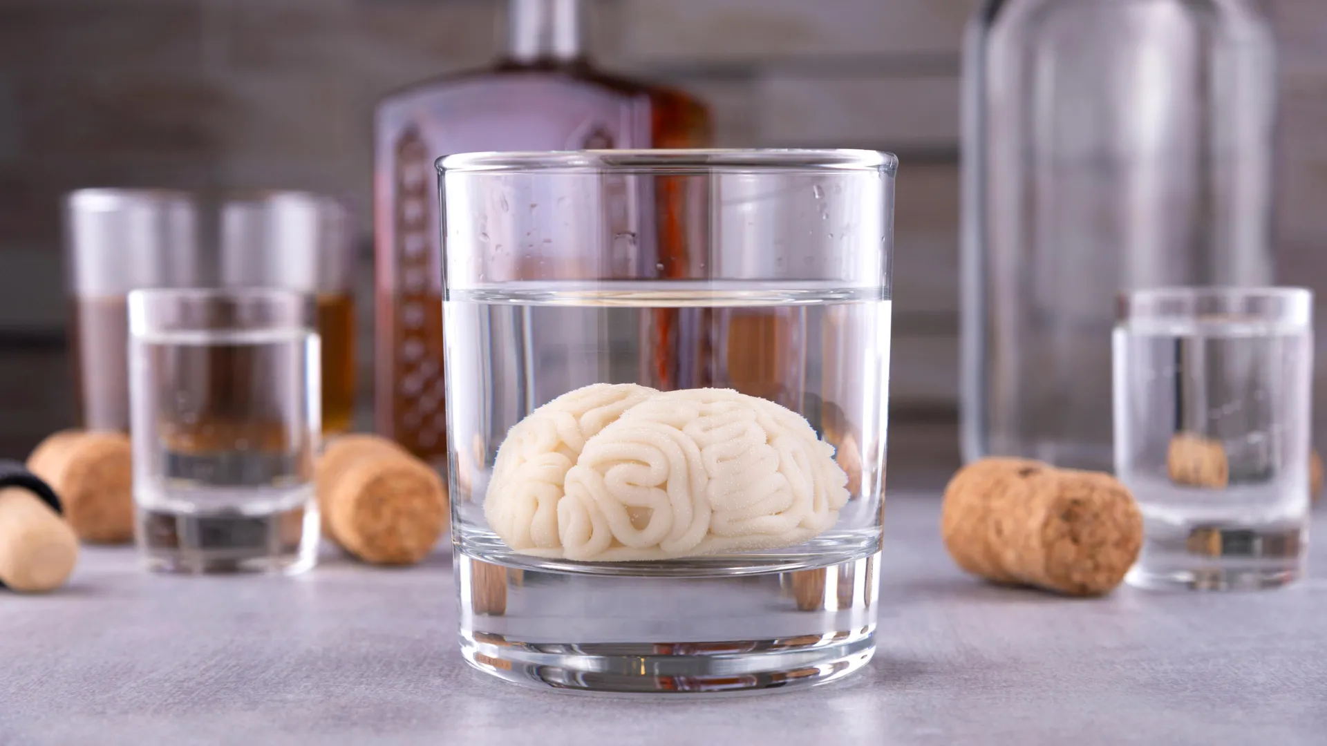 Quitting alcohol may prime the brain for relapse