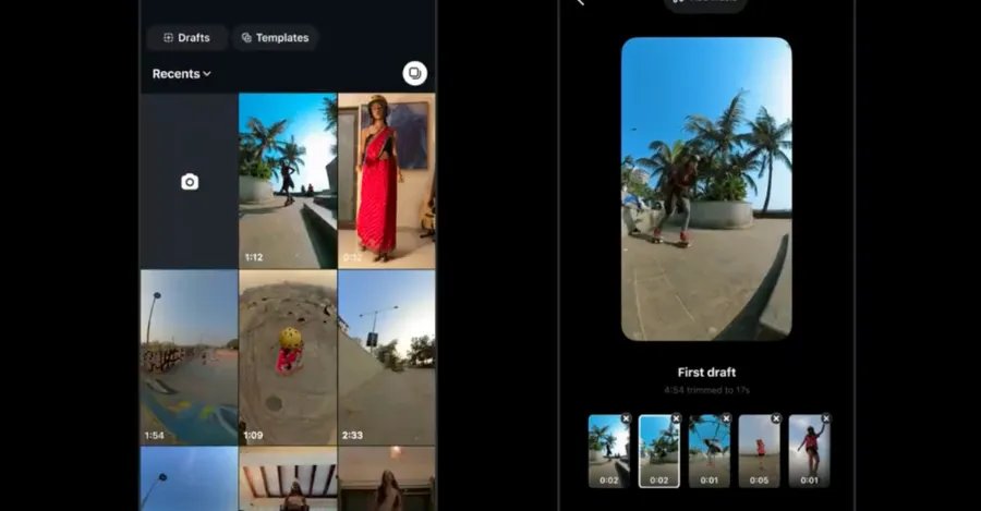 Instagram’s ‘First Draft’ trims your Reels clips for you