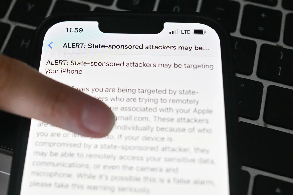 ‘Unprecedented’ number of Apple users received recent spyware alert, say investigators
